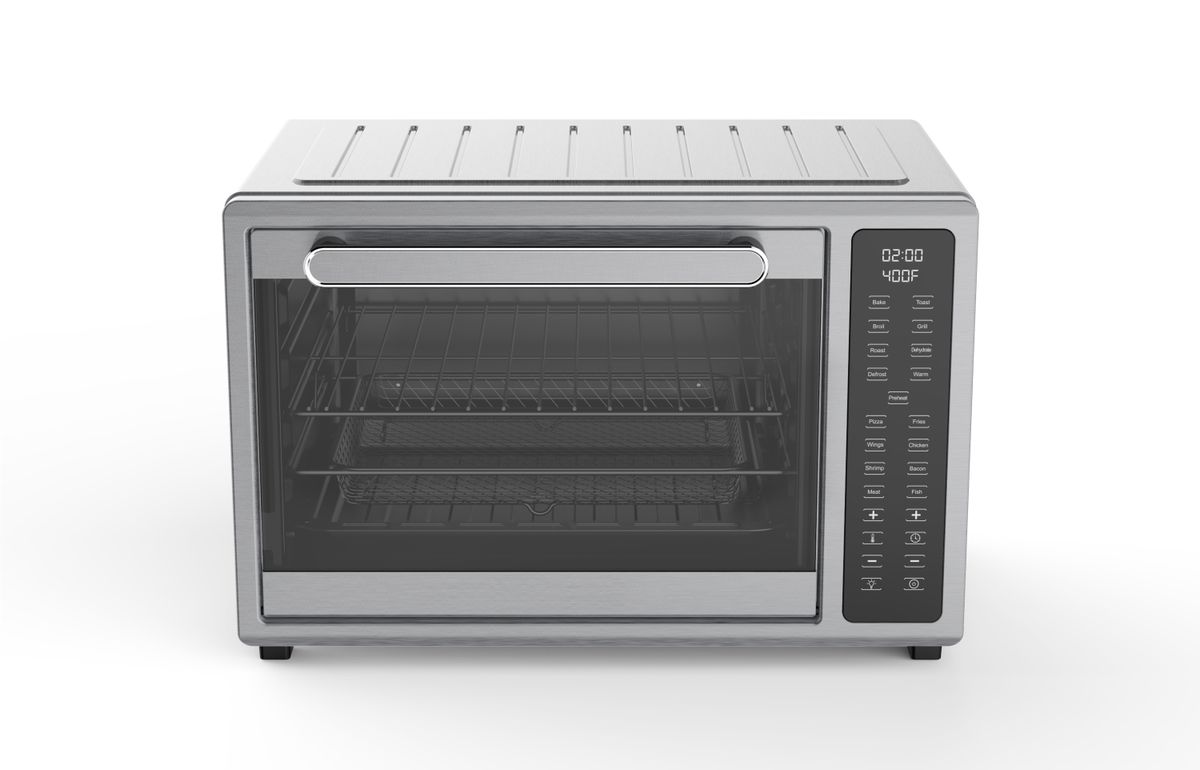 Hisense 32L Electronic Multifunction Airfry Toaster Oven - Silver